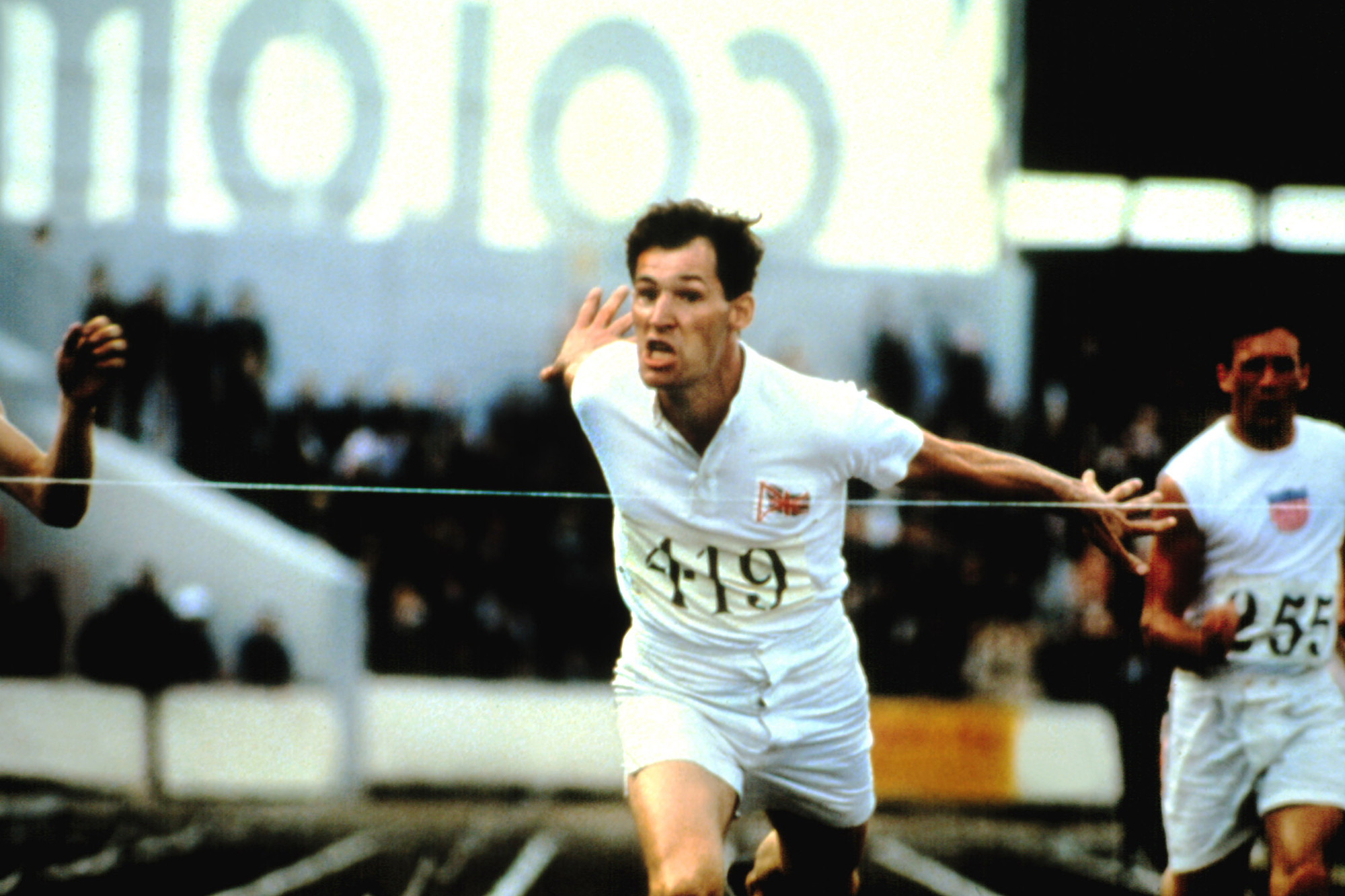 Ben Cross as British Olympic athlete Harold Abrahams in the 1981 Oscar-winner "Chariots of Fire.