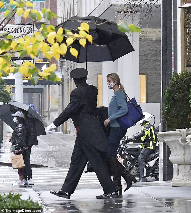 Ivanka Trump was spotted back in New York City for the first time since Joe Biden won the election on November 13 as she and her husband prepare for life after the White House