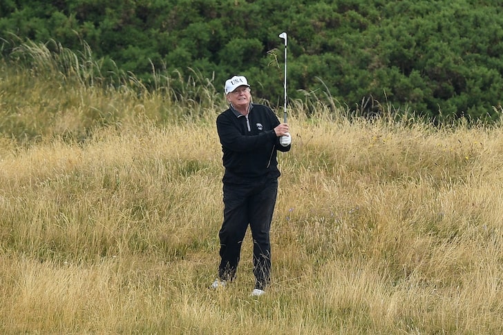 Donald Trump's Presidential Golf Outings
