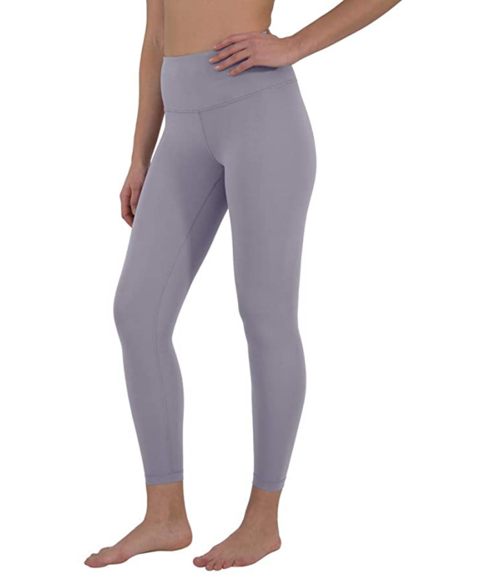 Yogalicious High Waist Squat Proof Criss Cross V-Back Ankle Length Leggings