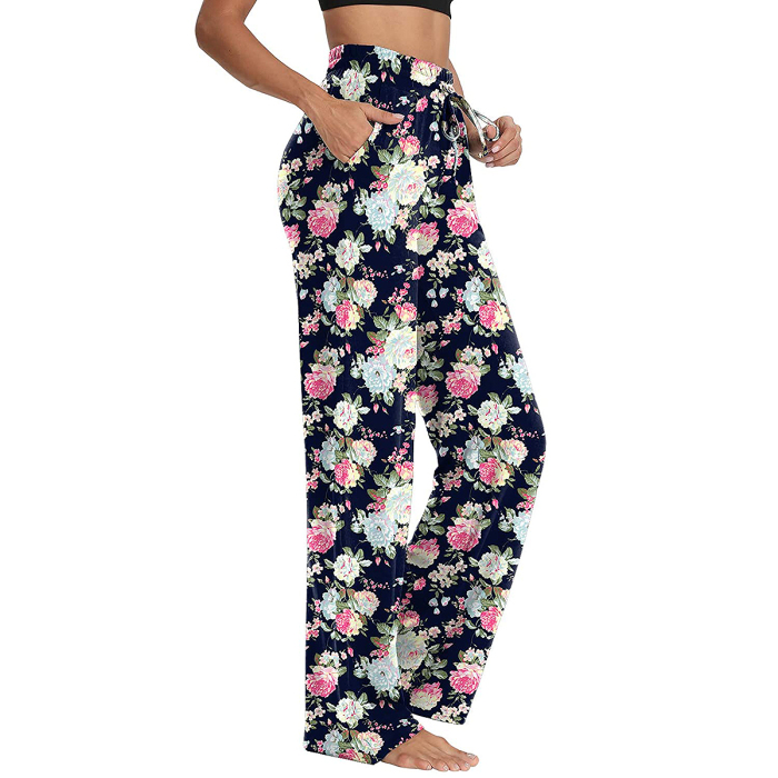 Sarin Mathews Yoga Wide Leg Lounge Pants