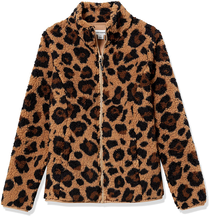 Amazon Essentials Polar Fleece Lined Sherpa Full-Zip Jacket