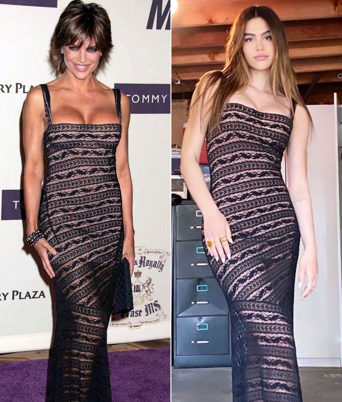 Amelia Hamlin Looks Incredible in Her Mom Lisa Rinna’s Vintage Alaia Dress