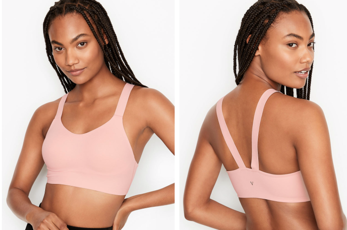 Unlined Long Line Sport Bra