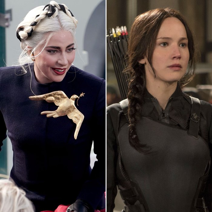 Did Lady Gaga Channel Hunger Games Katniss at the Inauguration