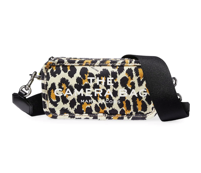 The Marc Jacobs The Snapshot Leopard-Print Canvas Camera Bag