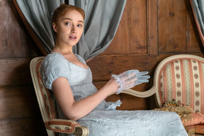 Phoebe Dynevor Awkward Naked Encounter Filming Bridgerton