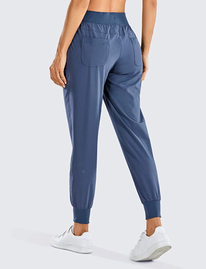 CRZ YOGA Women's Lightweight Joggers Pants with Pockets