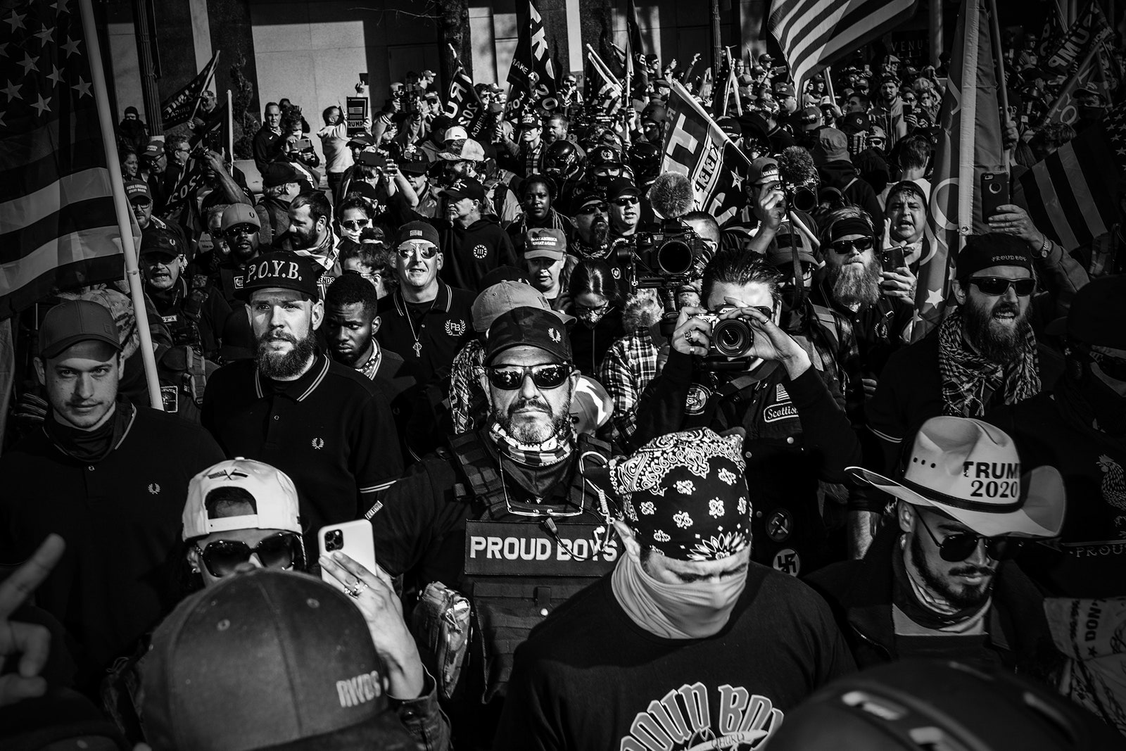 Proud Boys at the Million MAGA March in Washington D.C. November 14 2020.nbsp