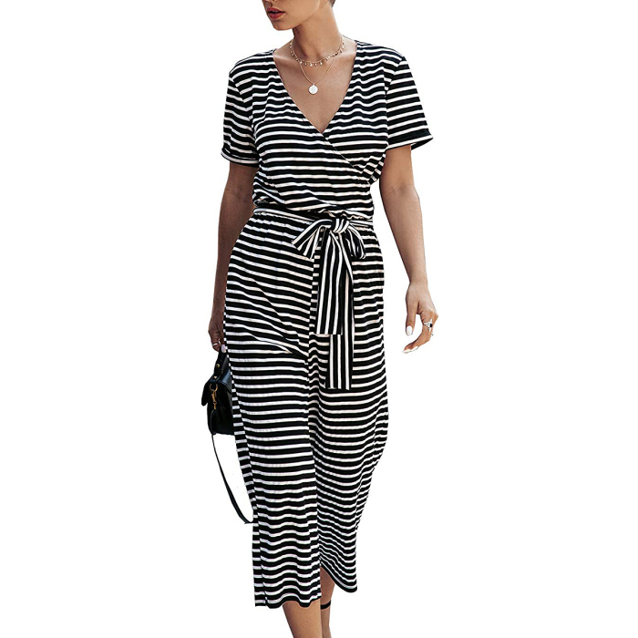 prettygarden-striped-jumpsuit-black-white
