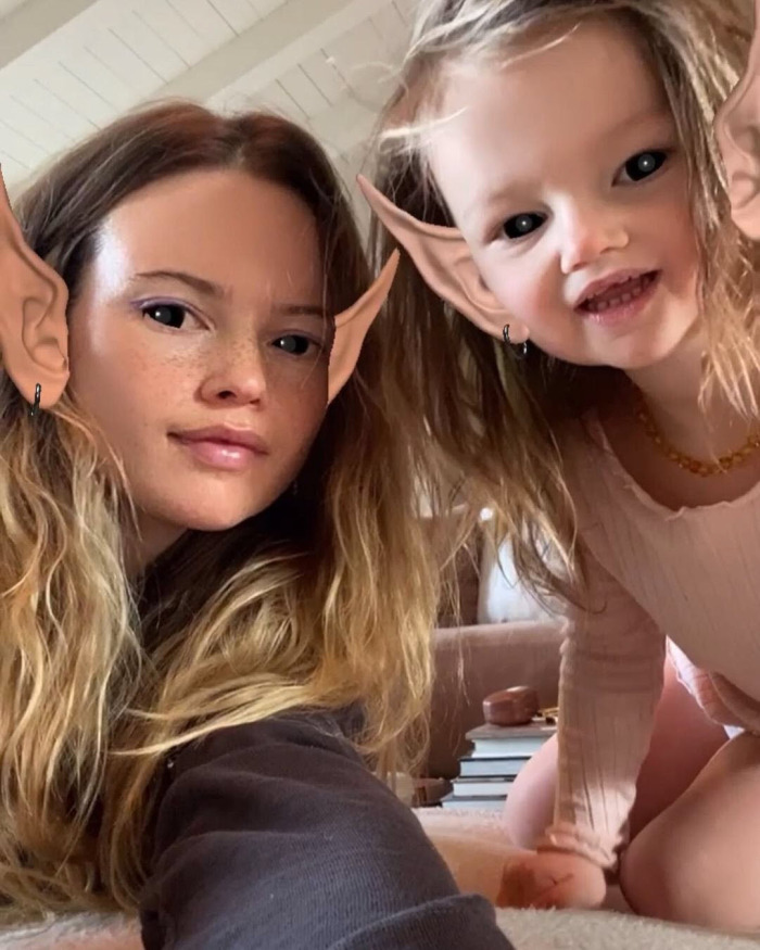Behati Prinsloo Posts Adorable Rare Pic Daughter Gio