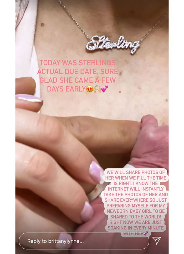 Patrick Mahomes and Brittany Matthews Are Waiting to Share Photos of Baby Girl