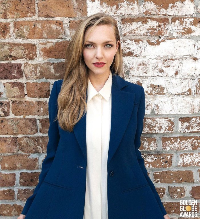 Amanda Seyfried Honors 2 Kids Sweet Ways During Golden Globes 2021
