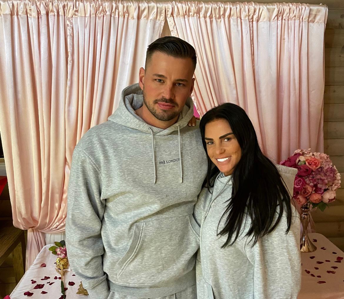 Katie’s choice of who will look after Harvey is complicated by the fact she has only been dating her boyfriend Carl Woods, pictured, for nine months