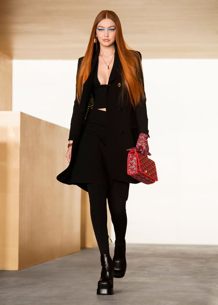 Watch Gigi Hadid Return to the Runway With Fiery Red Hair