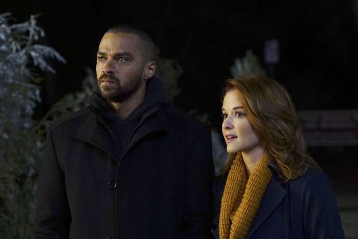 Sarah Drew and Jesse Williams Greys Anatomy