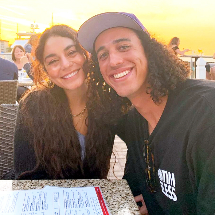 Vanessa Hudgens Cheers Boyfriend Cole Tucker MLB Spring Training Game