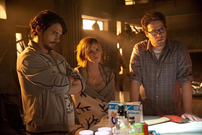 Seth Rogen Emma Watson James Franco This Is the End