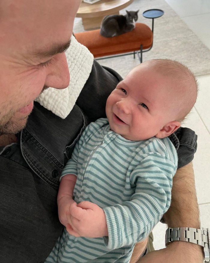 Milo Ventimiglia Met Mandy Moore 6-Week-Old Son Gus on the This Is Us Set Taylor Goldsmith
