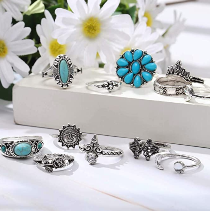 Yean Boho Ring Set