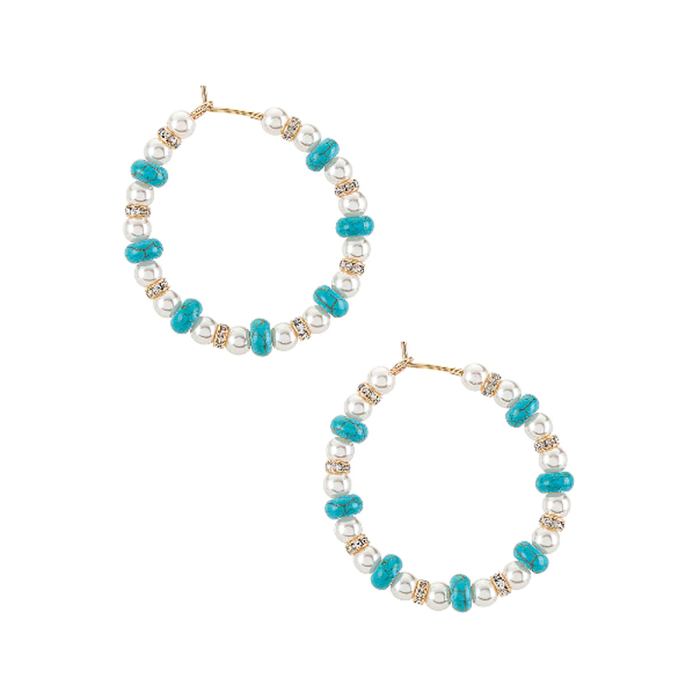 revolve-turquoise-pearl-crystal-hoop-earrings