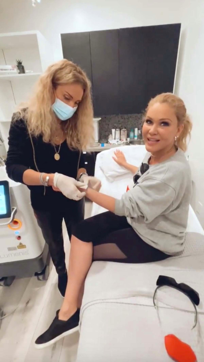 Bye Bye Ink Shanna Moakler Celebrates Getting Travis Barker Tattoo Removed