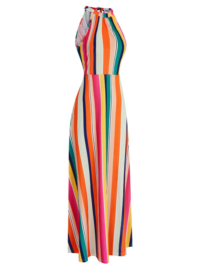STYLEWORD Women's Off Shoulder Elegant Maxi Long Dress