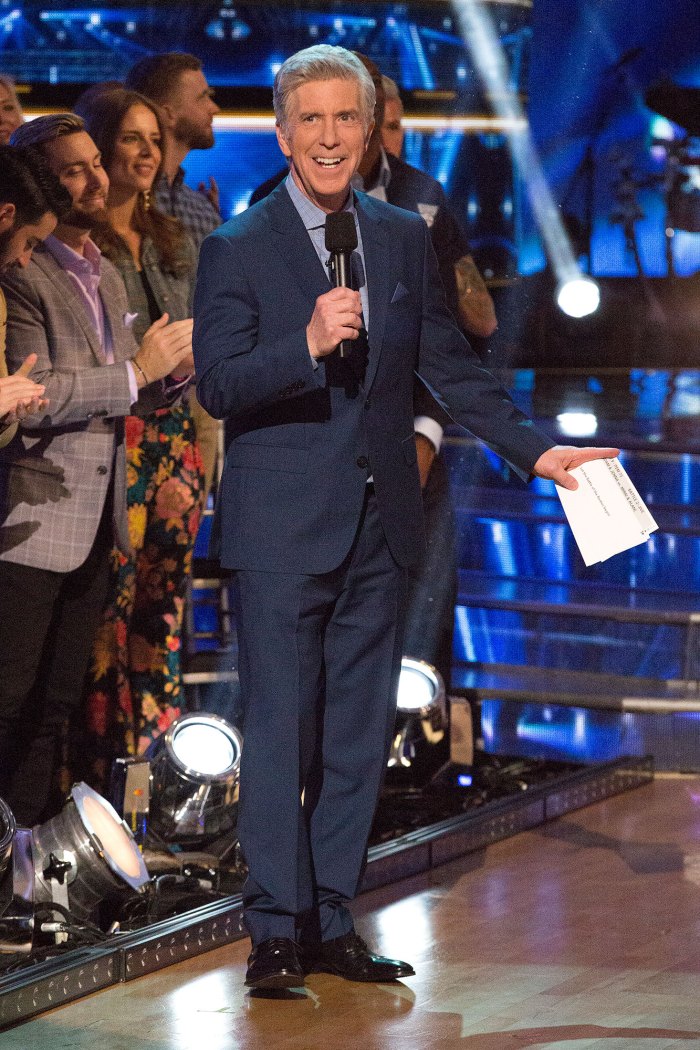 Joey Fatone Tom Bergeron Backbone DWTS Dancing With the Stars Before Firing 2