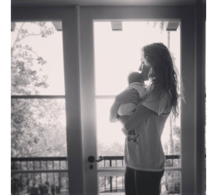 Troian Bellisario Describes Giving Birth to Her and Patrick J Adams 2nd Baby in a Car 3