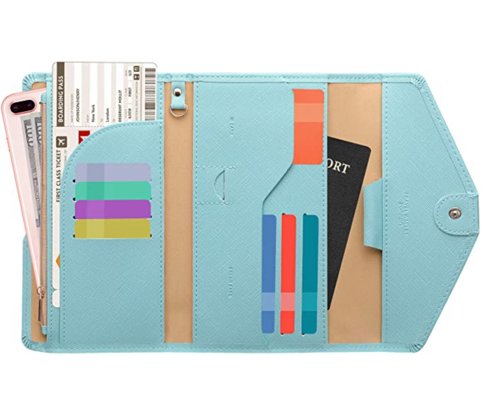 Zoppen Multi-purpose Rfid Blocking Travel Passport Wallet