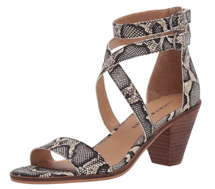 Lucky Brand Women's Ressia Heeled Sandal