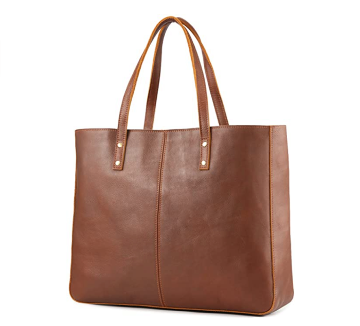 Kattee Genuine Leather Vintage Tote