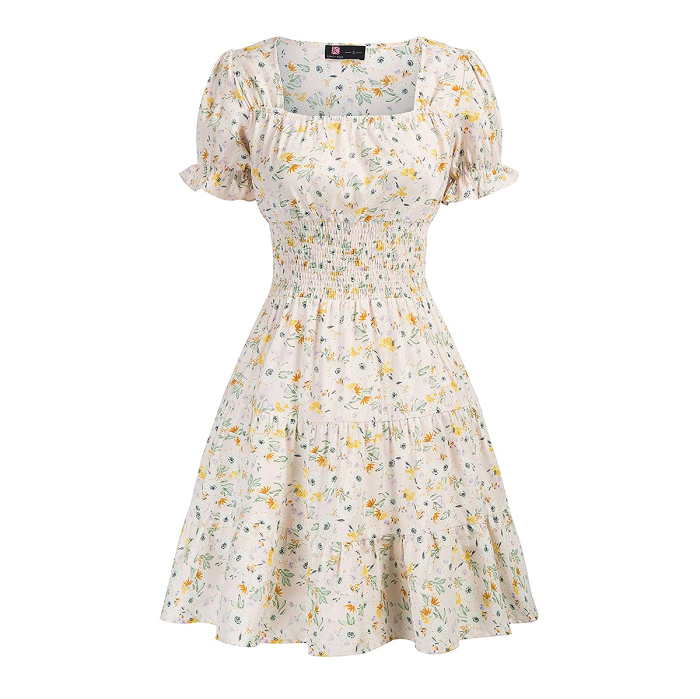 kancy-kole-puff-sleeve-dress