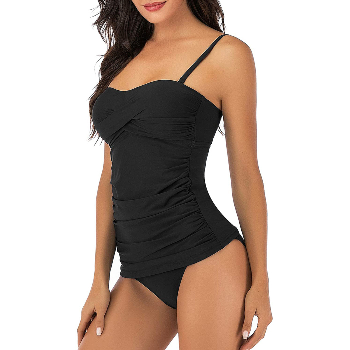 GRND Bandeau Tankini Swimsuit