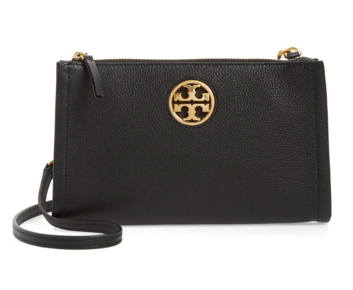 Tory Burch Carson Zip Top Crossbody Bag