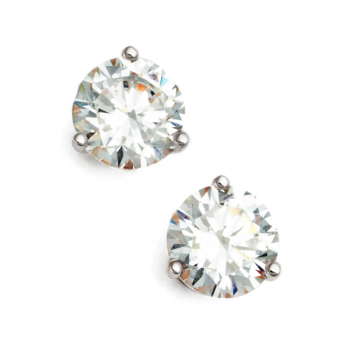Nordstrom 2ct tw Cubic Zirconia Earrings