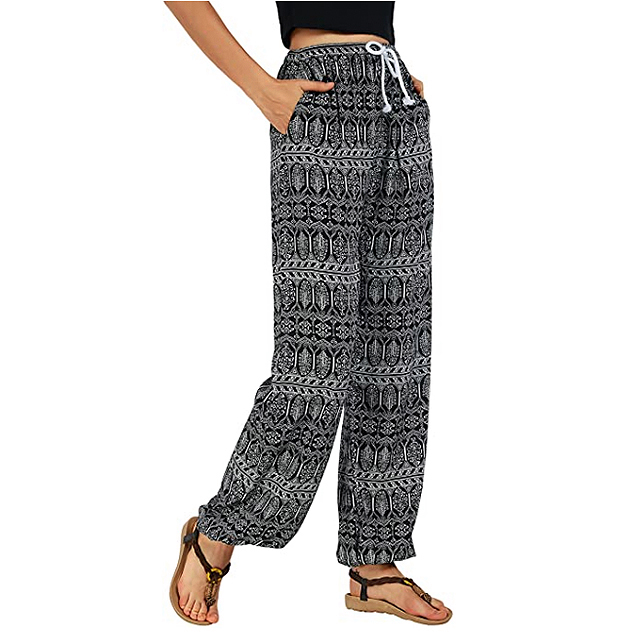 Urban CoCo Women's Boho Yoga Harem Jogger Pants