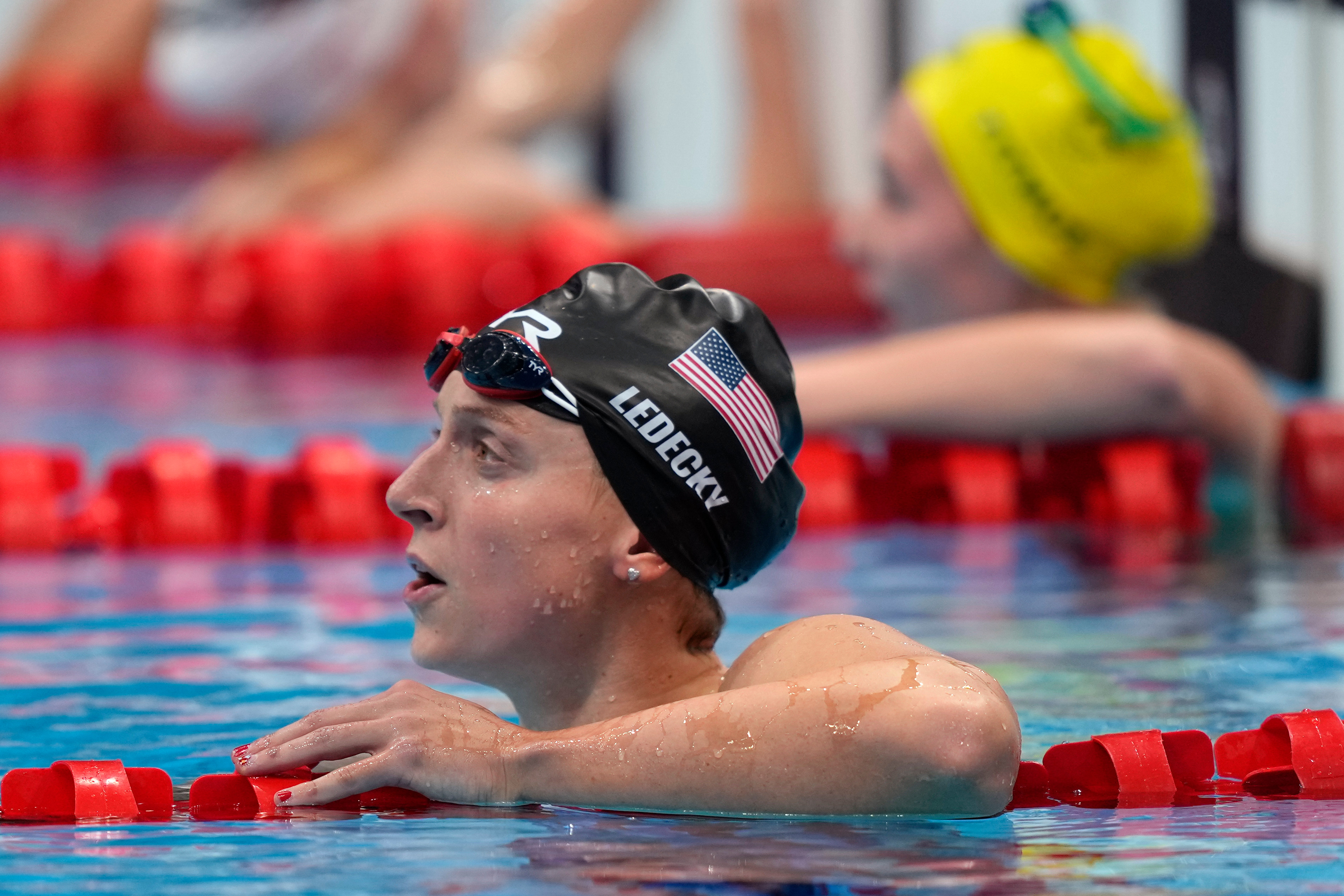 Katie Ledecky Edged By Rival Ariarne Titmus At Olympics In 400-meter ...