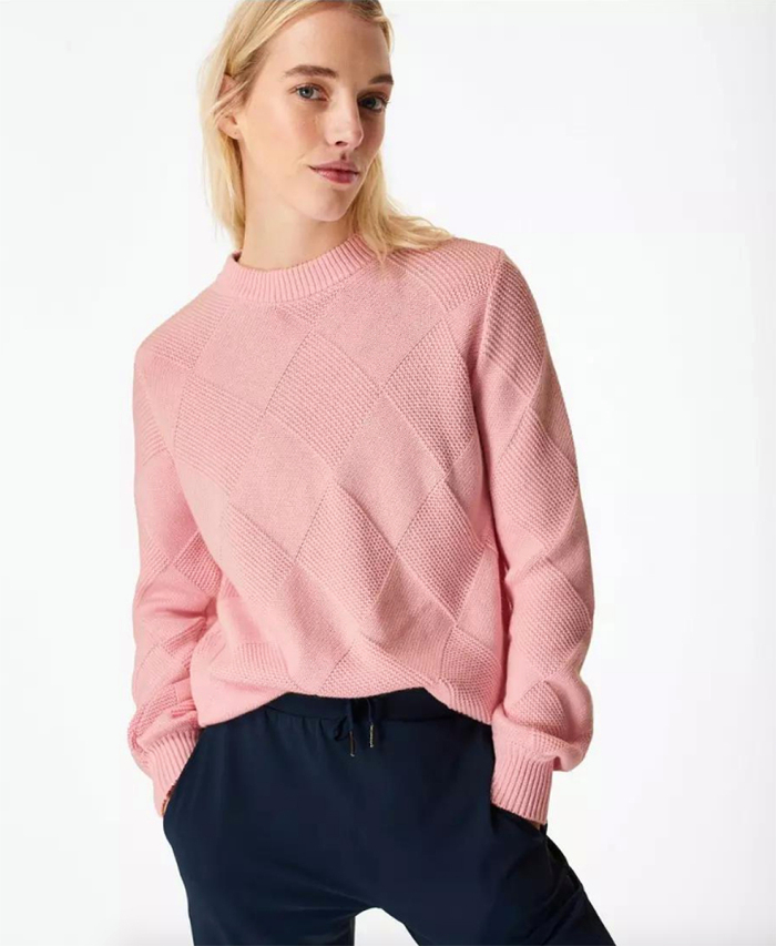 knit-pieces-diamond-stitch-sweater