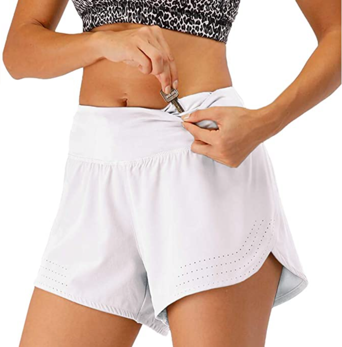 Anna-Kaci Women's Running Athletic Shorts with Pockets