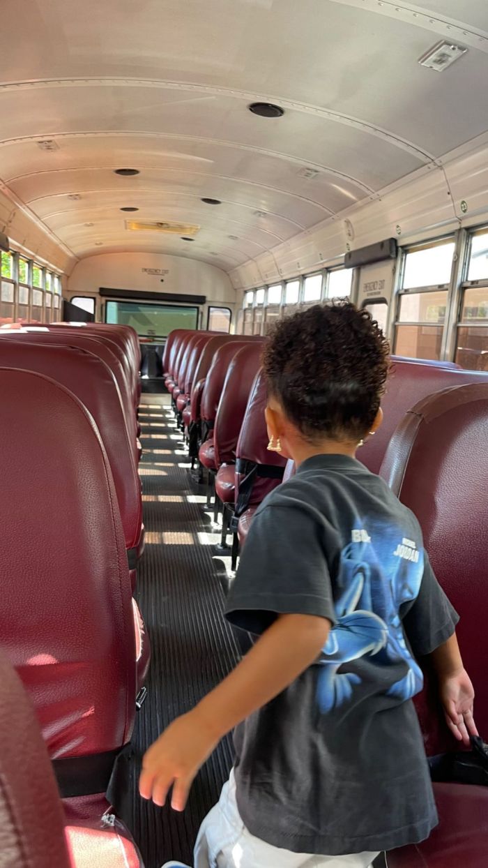 Travis Scott Gifts Daughter Stormi With Big Yellow Bus 2