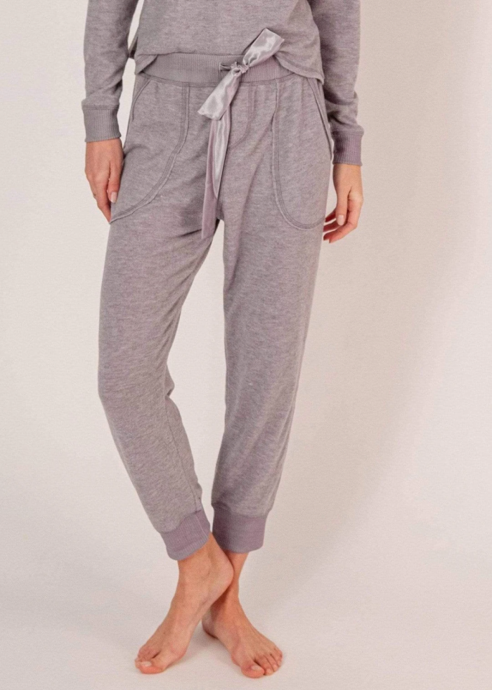 Liza Cozy Jogger – Heather Grey