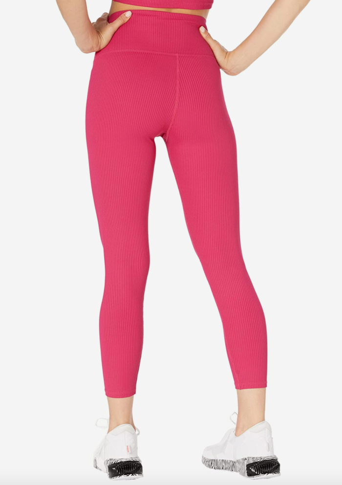 Carbon38 Ribbed 7/8 Leggings