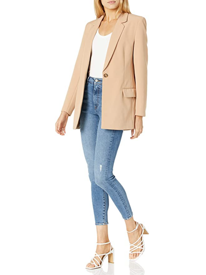 The Drop Women's Blake Long Blazer