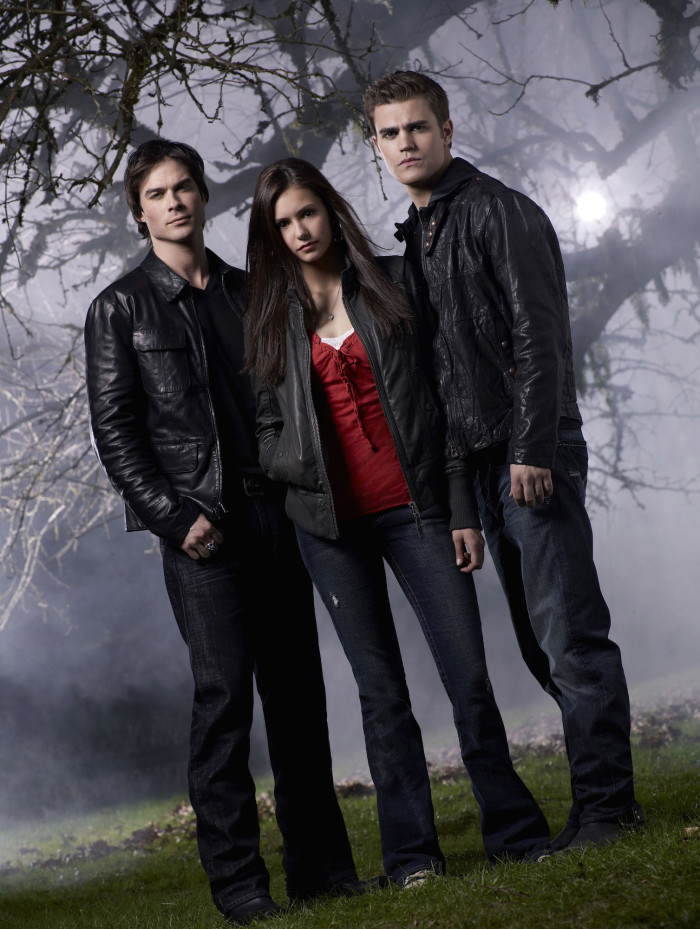 Ian Somerhalder Nina Dobrev Paul Wesley The Vampire Diaries