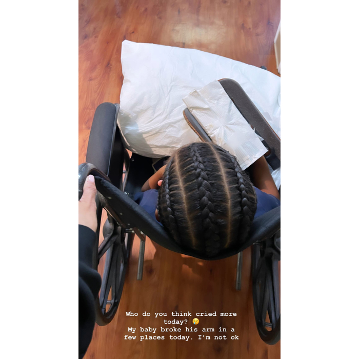 Kim Kardashian Reveals Son Saint, 5, Broke His Arm: ‘I’m Not OK’