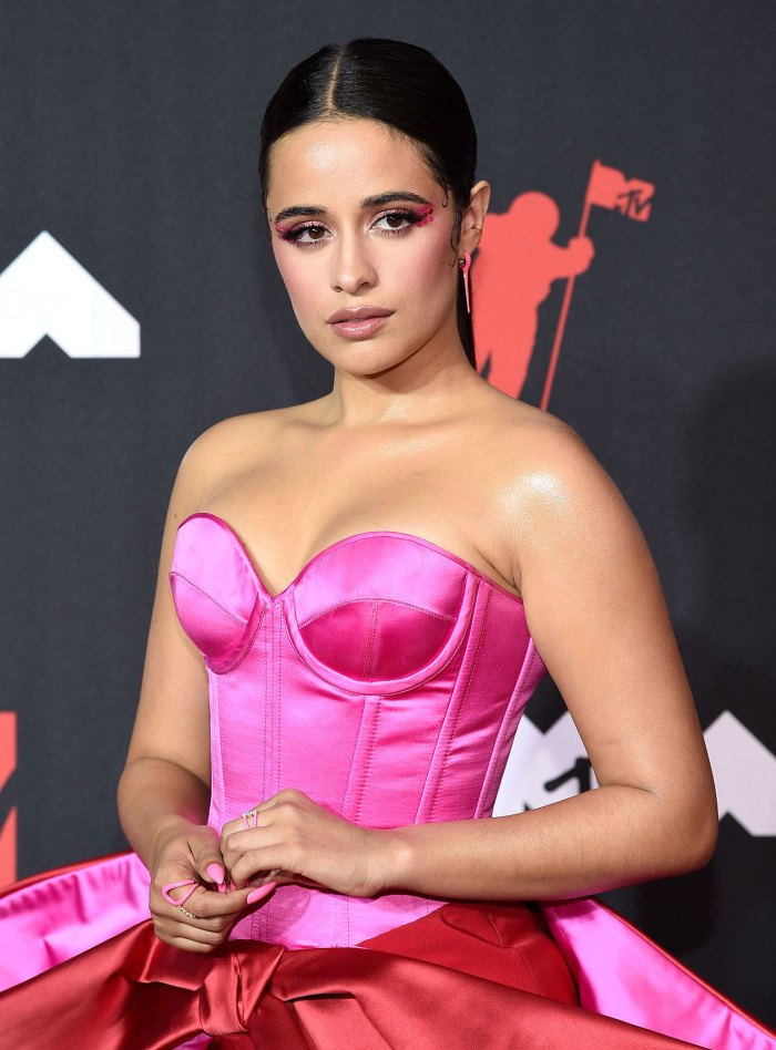 Camila Cabello Graphic VMAs Glam Is Thanks to All Drugstore Products MTV 2021 VMAs