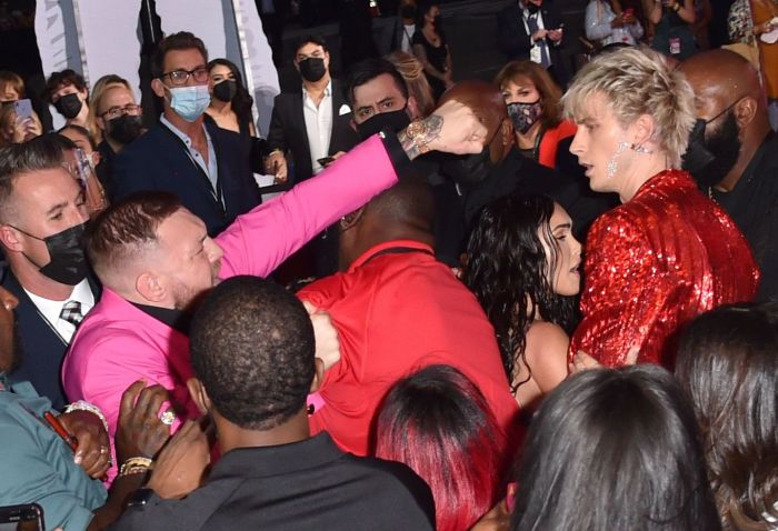 Machine Gun Kelly Jokes About VMAs Drama Conor McGregor