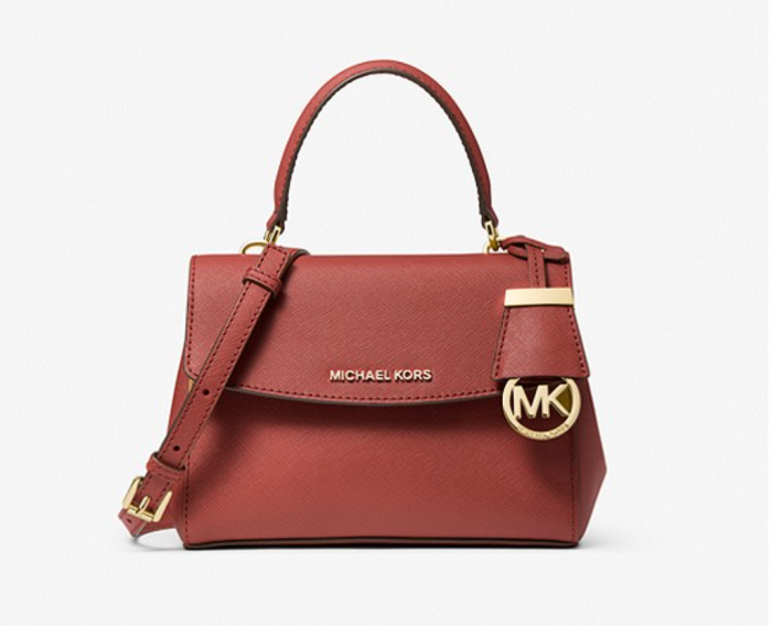 Ava Extra-Small Saffiano Leather Crossbody