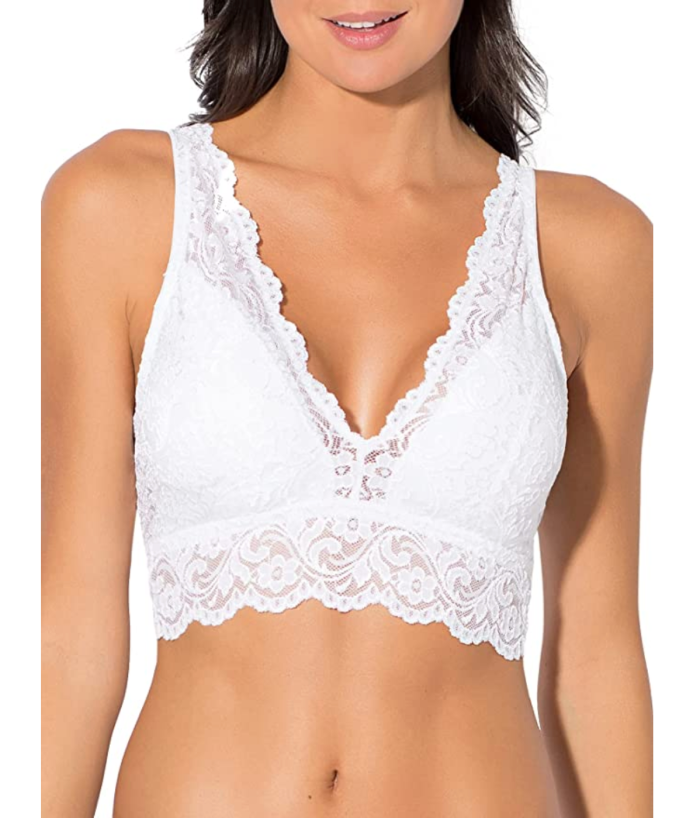 Smart & Sexy Women's Signature Lace Deep V Bralette